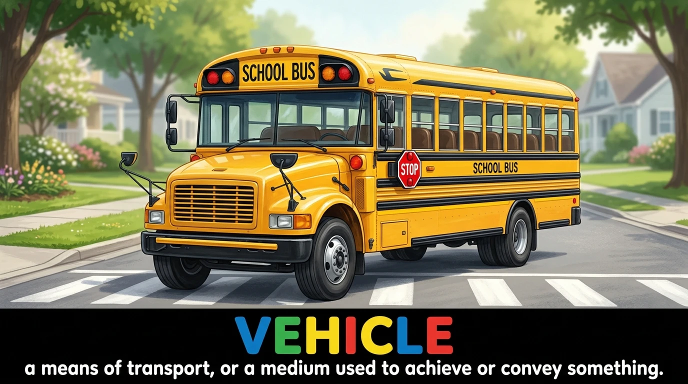 English Illustration for vehicle